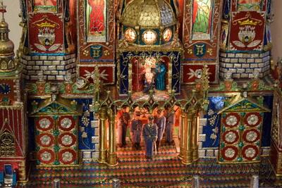 The exhibition of Krakow's nativity scenes opened in Grodno