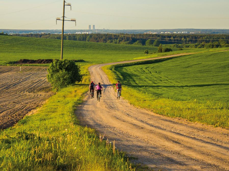 Combined water-cycling tourist route, including a panoramic route along the «Sarochanskiye ozera» Nature Reserve
