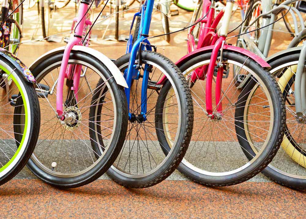 Bicycles for rent