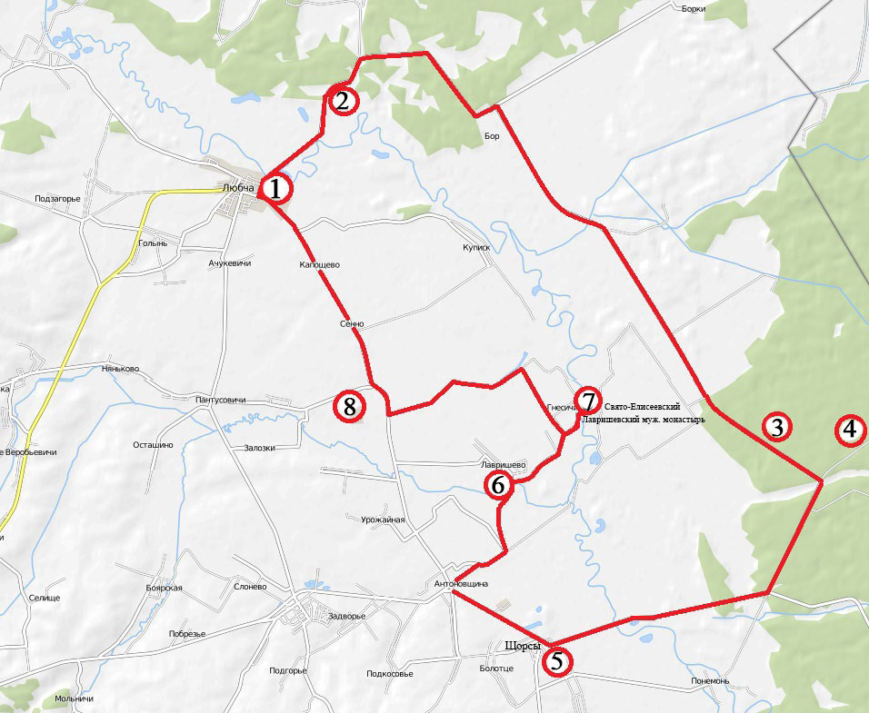 Tourist cycling route № 441 “Chronicle Lithuania”