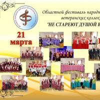 Regional festival of folk art of veteran groups &quot;Veterans do not grow old in souls&quot;